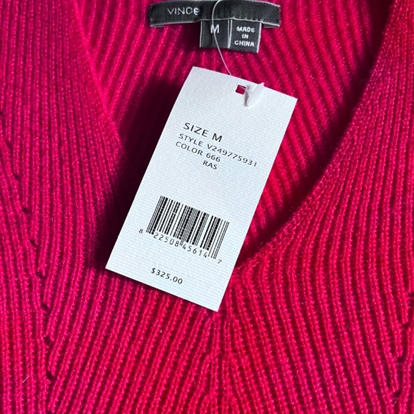 VINCE Double V Cashmere Sweater - Picture 5 of 8